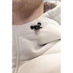 Bad Bear Barcelona Marshmallow Puffer Beyaz Kapüşonlu Erkek Mont
