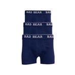 Bad Bear Basıc 3'lü Lacivert Erkek Boxer
