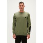 Bad Bear BE COOL CREWNECK Erkek Sweatshirt Yeşil S-XXL yeşil M