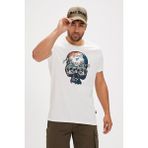 BAD BEAR Bean Erkek Tişört - White - L