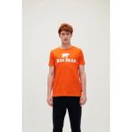 Bad Bear Bear Tee T-Shirt Turuncu Baskılı Erkek Tişört - XL