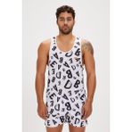 Bad Bear Bling Beyaz Erkek Atlet - M