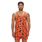 Bad Bear Bling Erkek Atlet,Turuncu M