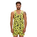 Bad Bear Bling Erkek Atlet,Yeşil Xl