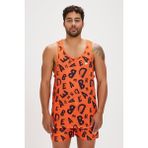 Bad Bear Bling Turuncu Erkek Atlet - S