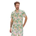 Bad Bear Bloom Erkek Klasik Yaka Gömlek, L