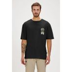 Bad Bear Blooms Siyah Erkek Baskılı Tişört - 2XL