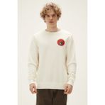 Bad Bear Bonfıre Crewneck Marshmallow Uzun Kollu Erkek Sweatshirt Yumuşak Kumaş ile Konfor - XL - Renkli