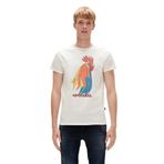 Bad Bear Cockerel T-shirt Off-white Beyaz Baskılı Erkek Tişört
