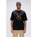 Bad Bear Collis Siyah Erkek Baskılı Tişört