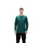 Bad Bear Corner YeşiL Crewneck Erkek Sweatshirt,Koyu Yeşil M