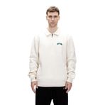 Bad Bear Diez Marshmallow Yarım Fermuarlı Erkek Sweatshirt,Beyaz M