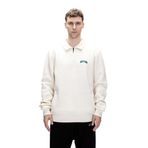 Bad Bear Diez Marshmallow Yarım Fermuarlı Erkek Sweatshirt,Beyaz Xl