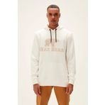 BAD BEAR Erkek BRAND Off-White Kırık Beyaz Kapüşonlu Hoodie Sweatshirt