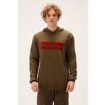 BAD BEAR Erkek FLOG Haki Kapüşonlu Sweatshirt Hoodie