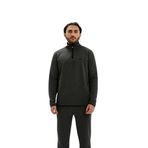 Bad Bear Erkek Koyu Gri Fermuar Yakalı Half-Zip Sweatshirt L