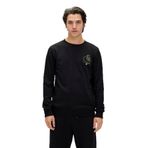 BAD BEAR Erkek Sweatshirt, Bisiklet Yaka, Siyah, S Beden