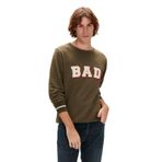 BAD BEAR Erkek Sweatshirt, Haki, M Beden