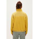 Bad Bear Eva Half-Zip Cider Sarı Yarım Fermuarlu Kadın Polar Sweatshirt