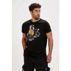 Bad Bear Fave Gece Erkek Tişört - M - Siyah