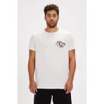 Bad Bear Focus T-Shırt Off-Whıte Erkek Tisort Beyaz S-Xxl