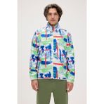 Bad Bear Full Zip Drew Polar Erkek Beyaz Dik Yaka Ceket - M