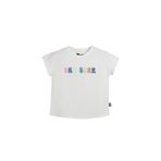Bad Bear Gilda Baskılı Kız Çocuk Tişört,Beyaz 13-14