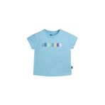 Bad Bear Gilda Mavi Baskılı Kız Çocuk Tişört,Sky Blue 13-14