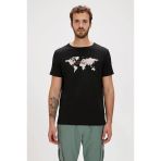 Bad Bear Globe T-Shırt Nıght Erkek Tisort Siyah S-Xxl