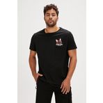 Bad Bear Gotcha Siyah Baskılı Erkek T-shirt