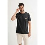 Bad Bear Hurt Siyah Erkek Baskılı Tişört - 2XL