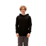Bad Bear Inside Patch Hoodie Siyah 3D Baskılı Kapüşonlu Erkek Sweatshirt XXL