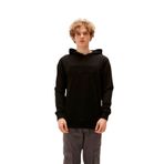 Bad Bear Inside Patch Hoodie Siyah 3D Baskılı Kapüşonlu Erkek Sweatshirt