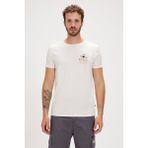 Bad Bear Jasper Beyaz Baskılı Erkek Tişört - XL