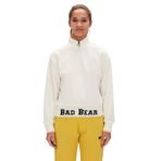 BAD BEAR Kadın Fermuarlı Sweatshirt, Marshmallow, M