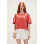 Bad Bear Lara Oversize T-Shirt Ginger Tarçın Basic Kadın Tişört10