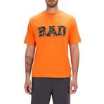 Bad Bear Levin Turuncu Baskılı Oversize Erkek T-shirt