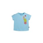 Bad Bear Lily Mavi Kız Çocuk Tişört,Sky Blue 13-14