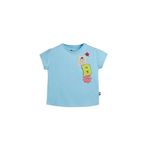 Bad Bear Lily Mavi Kız Çocuk Tişört,Sky Blue 45876