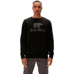 Bad Bear Logo Crewneck Siyah Erkek Sweatshirt