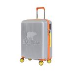 Bad Bear Logo Suitcase 23.01.80.002g Gri Orta Boy Tekerlekli Abs Valiz 64 Lt. Gri