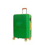 Bad Bear Logo Yeşil Büyük Boy Tekerlekli ABS Valiz 95 Lt.