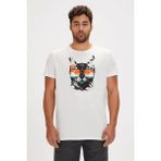 Bad Bear Manx Kirli Beyaz Erkek Tişört - XL