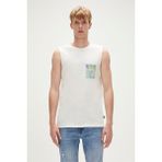 Bad Bear MONSTERA TANK-TOP TURUNCU Erkek Atlet 23.01.23.004-C04 - Beyaz