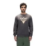 Bad Bear Mountain Crewneck Erkek Baskılı Sweatshirt,Antrasit Xxl