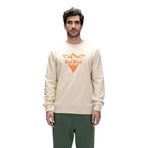 Bad Bear Mountain Crewneck Erkek Baskılı Sweatshirt,Bej L