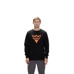 Bad Bear Mountain SiYah Crewneck Erkek Baskılı Sweatshirt,Siyah L