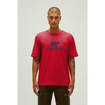 BAD BEAR MUSCLE BASIC T-SHIRT CRIMSON RED ERKEK BİSİKLET YAKA KIRMIZI TİŞÖRT KIRMIZI