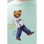 Bad Bear Nash Yeşil Erkek Baskılı Tişört - XL