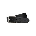 Bad Bear Point Belt Siyah Deri Erkek Kemer - 130 cm